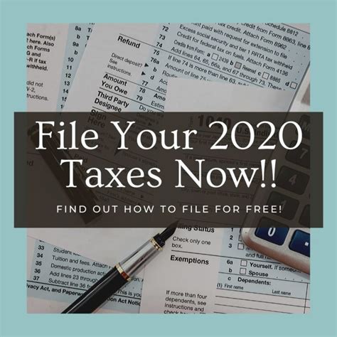 deadline to file 2020 taxes