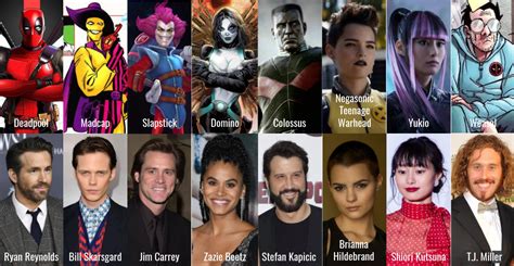 deadpool 3 cast members