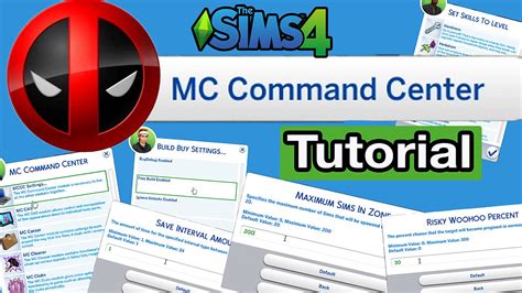 deadpool mc command center sims 4