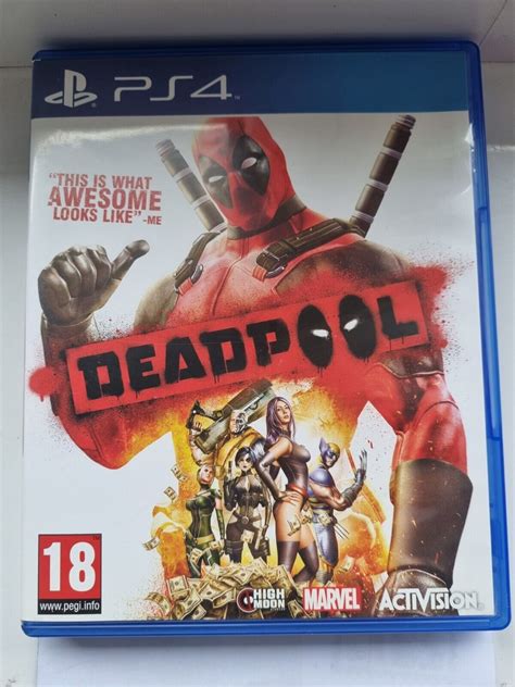 deadpool ps4 ebay