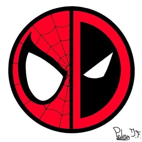 Deadpool X Spiderman Logo