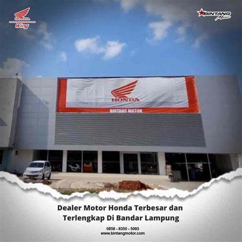 Dealer Motor Honda Lampung