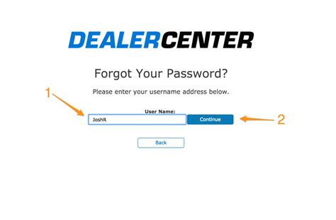 dealercenter dealer login portal