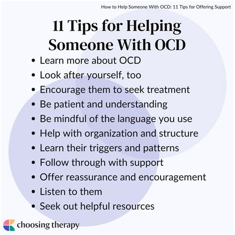 dealing with someone with ocd