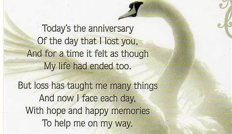 Death Anniversary Poems For Husband Happy Birthday Quotes To My In Heaven