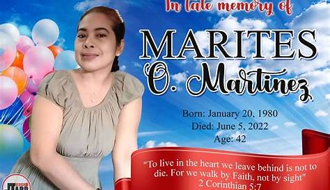 3x2 In late memory of Marites Martinez