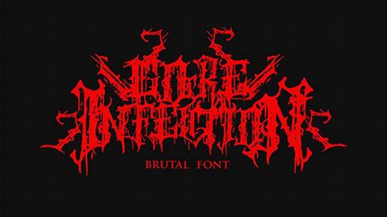 Unleash the Fury: Creating Death Metal Fonts with Copy and Paste