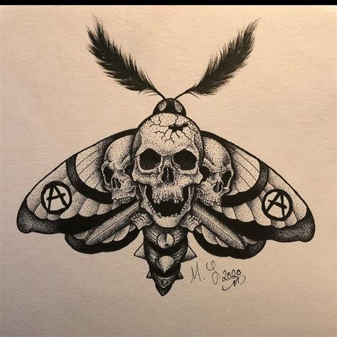 Death Moth Design: A Trendy And Mysterious Artistic Inspiration