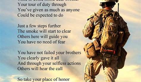 Death Poems Military Soldier Quotes And Sayings QuotesGram