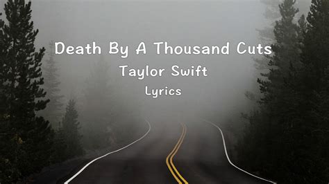 death by 1000 cuts lyrics