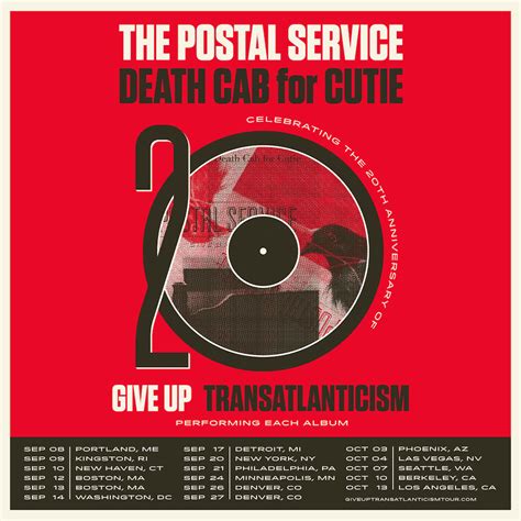 death cab for cutie postal service