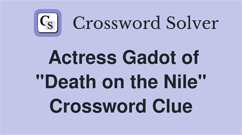 Gal Gadot Does Her Gal Gadot Thing In First Mysterious 'Death On The