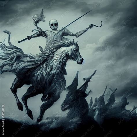 death riding a horse