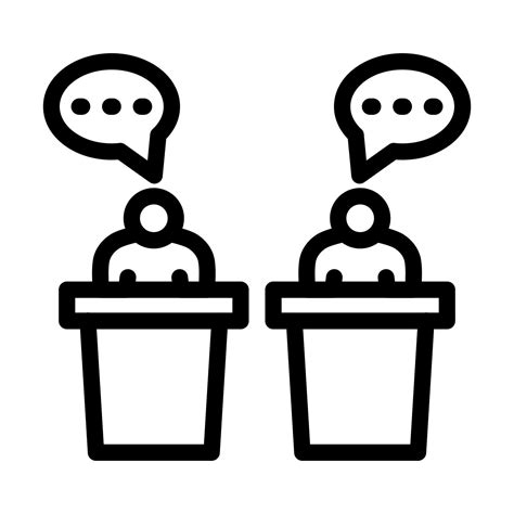 Debate Logo Icon