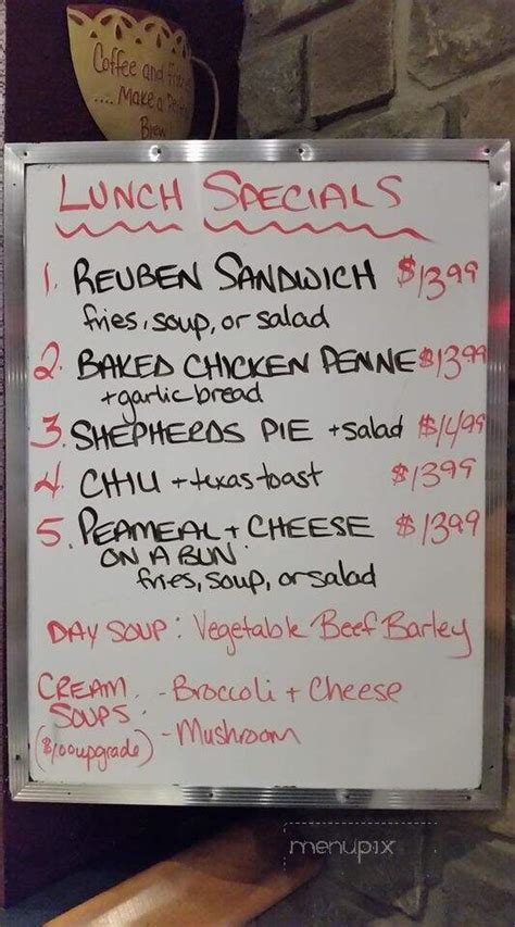 debb's place menu