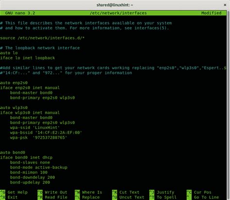 Debian List Physical Network Interfaces