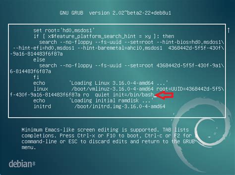 Debian installer can