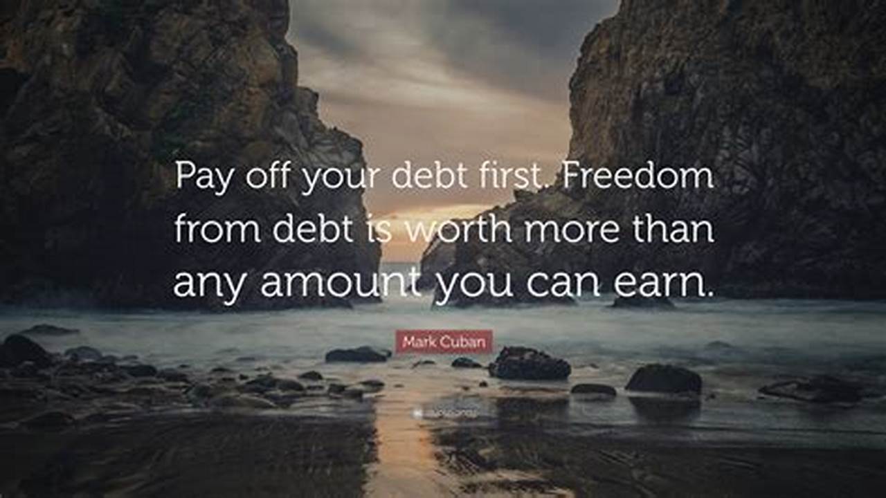 Debt-Free Quotes: A Journey Toward Financial Independence
