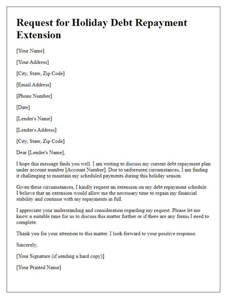 debt payment holiday