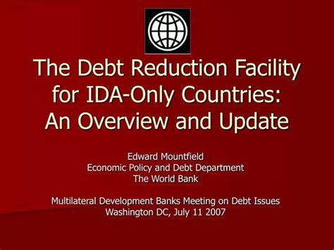 debt reduction facility