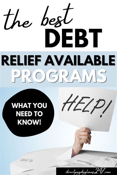 debt relief program ideas