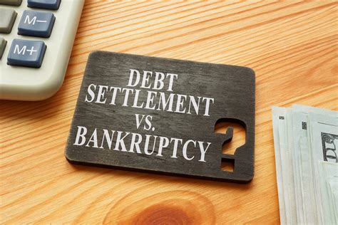 debt settlement vs bankruptcy