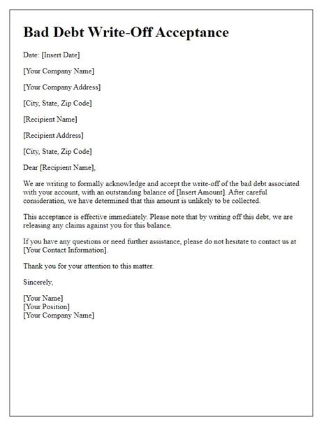 debt write off scheme