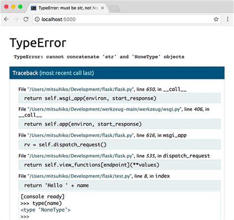 debugging error example