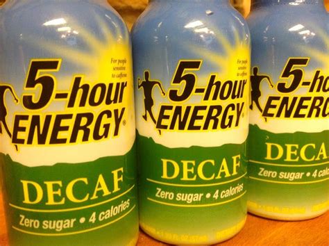 decaf energy drink