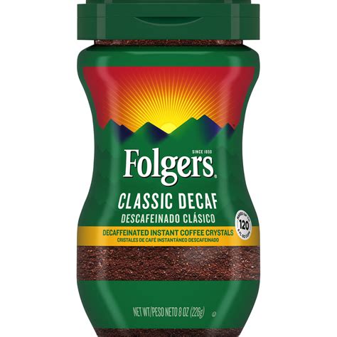 decaf flavored instant coffee