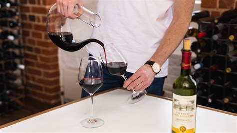 Decanting Wine With Coffee Filter