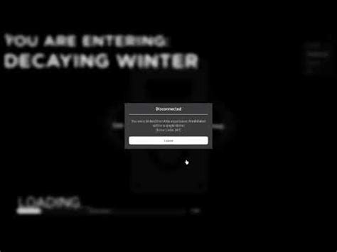 decaying winter ban messages