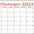 december 2023 calendar printable free