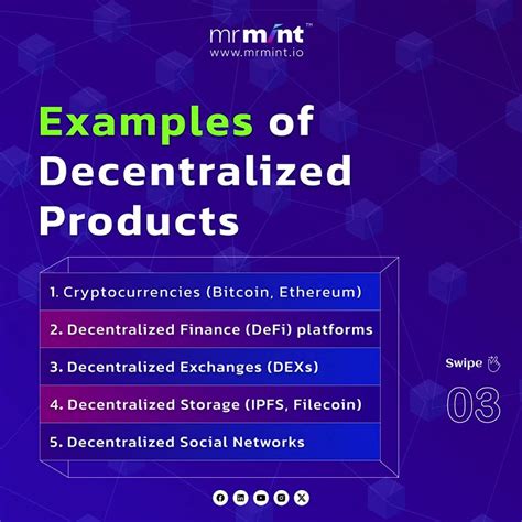 decentralized products