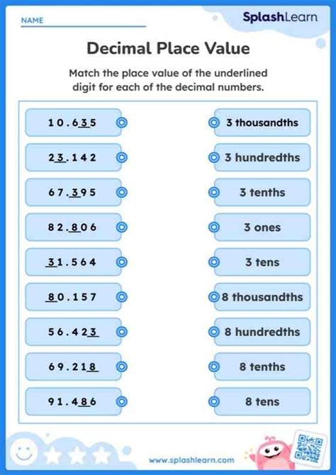 5 Decimal Worksheets