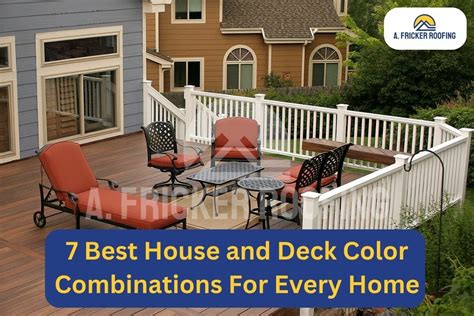 Deck And Fence Color Combinations