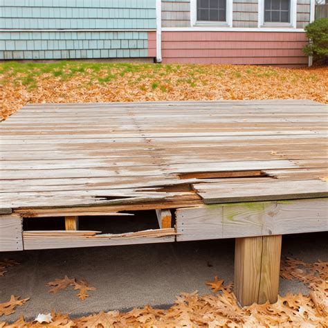 Deck Damage from Weather