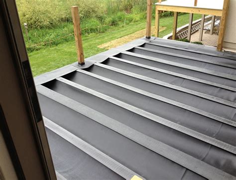 deck drain panels