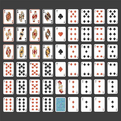 Deck Of Standard Playing Cards