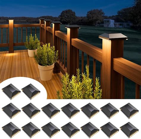 Deck Railing Post Cap Lights