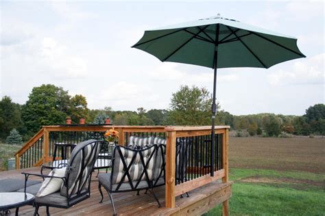 Deck Railing Umbrella