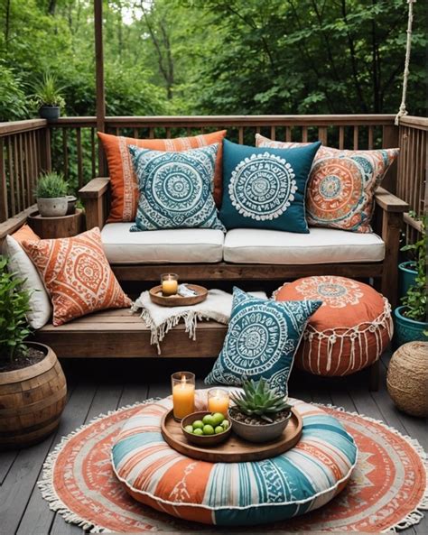 deck throw pillows