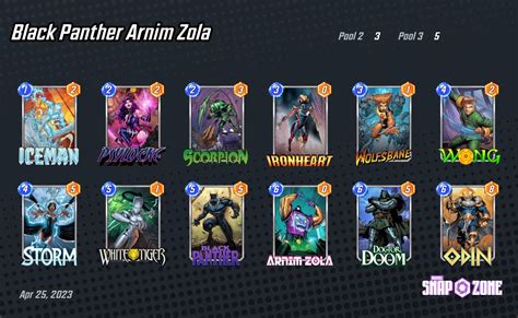 View Deck Zola Marvel Snap Update