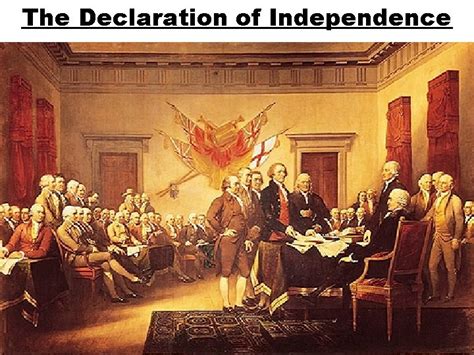 Declaration Of Independence Historical Context