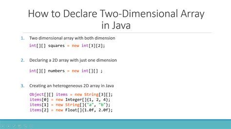 declare 2d array javascript