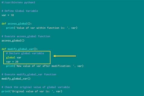 declare global variable in function python