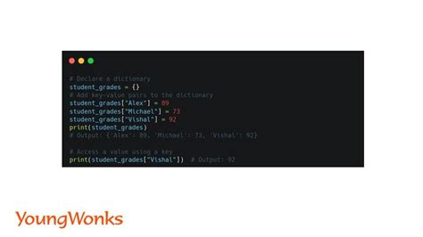 declare hashmap in python