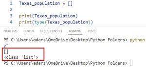 declare null value in python