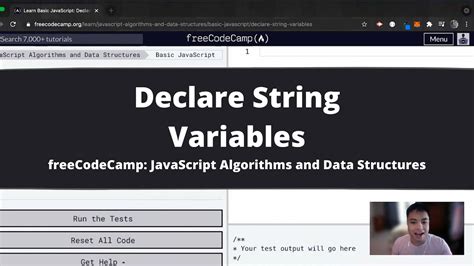 declare string in javascript