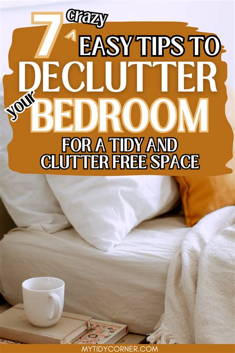Bedroom 9m2 decluttering